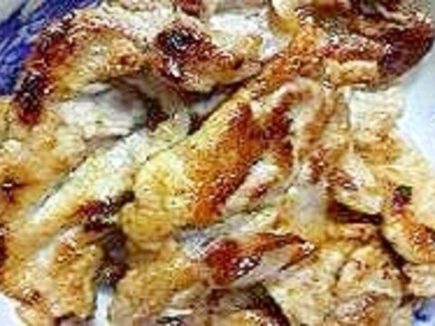 豚肉の小麦粉焼き